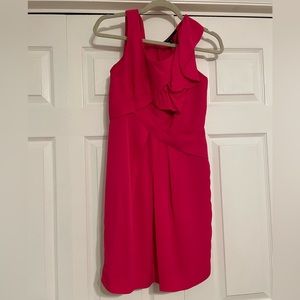 Hot pink dress